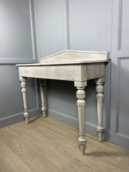 PAINTED ONE DRAWER HALL TABLE - ADDITIONAL PHOTO 2