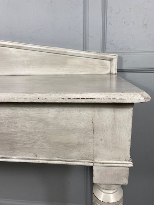 PAINTED ONE DRAWER HALL TABLE - ADDITIONAL PHOTO 5