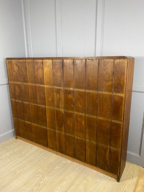 OPEN OAK BOOKCASE - ADDITIONAL PHOTO 1