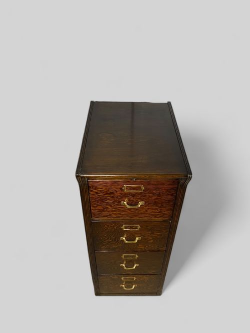 OAK PINE OFFICE FILING CABINET - ADDITIONAL PHOTO 8