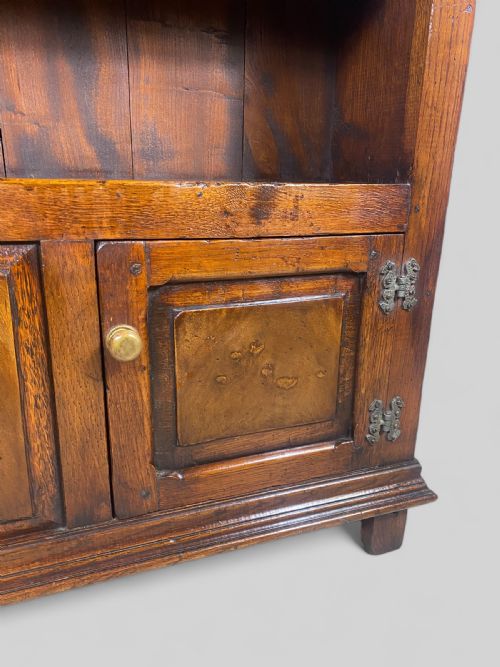 OAK WALNUT BOOKCASE - ADDITIONAL PHOTO 11
