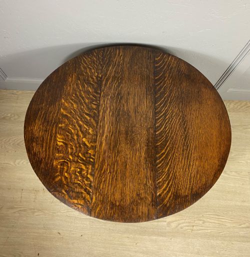 BARLEY TWIST GATELEG OAK COFFEE TABLE - ADDITIONAL PHOTO 4