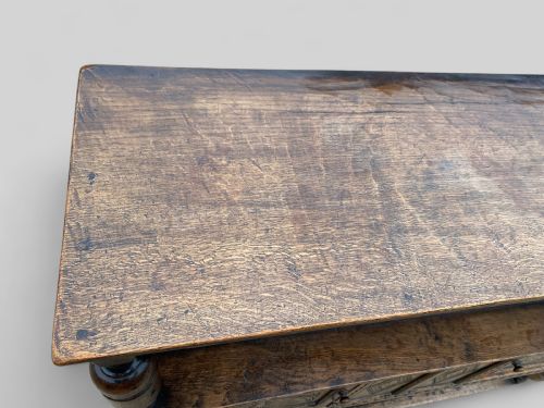 LARGE DISTRESSED OAK CUPBOARD - ADDITIONAL PHOTO 14