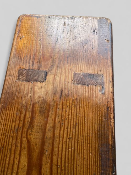 VICTORIAN PINE LONG BENCH - ADDITIONAL PHOTO 1