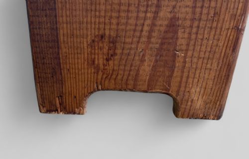 VICTORIAN PINE LONG BENCH - ADDITIONAL PHOTO 9