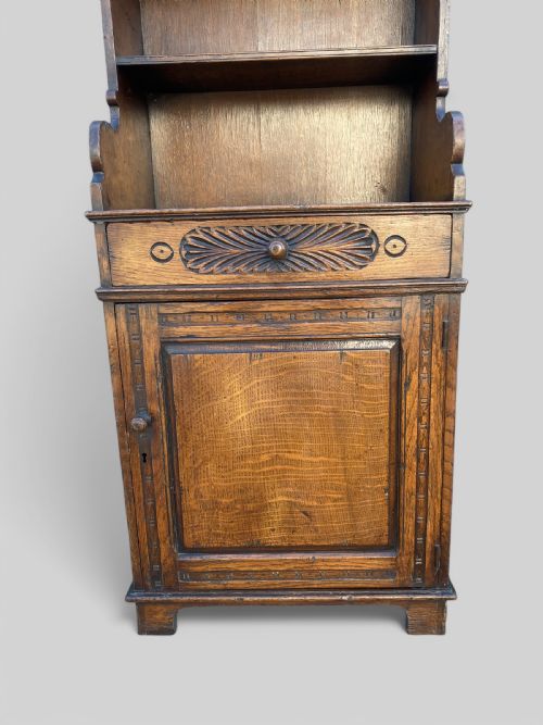 WATERFALL SMALL OAK DRESSER BOOKCASE - ADDITIONAL PHOTO 7