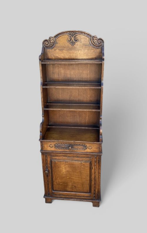 WATERFALL SMALL OAK DRESSER BOOKCASE - ADDITIONAL PHOTO 9