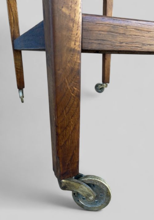 OAK DISPLAY TEA TROLLEY - ADDITIONAL PHOTO 13