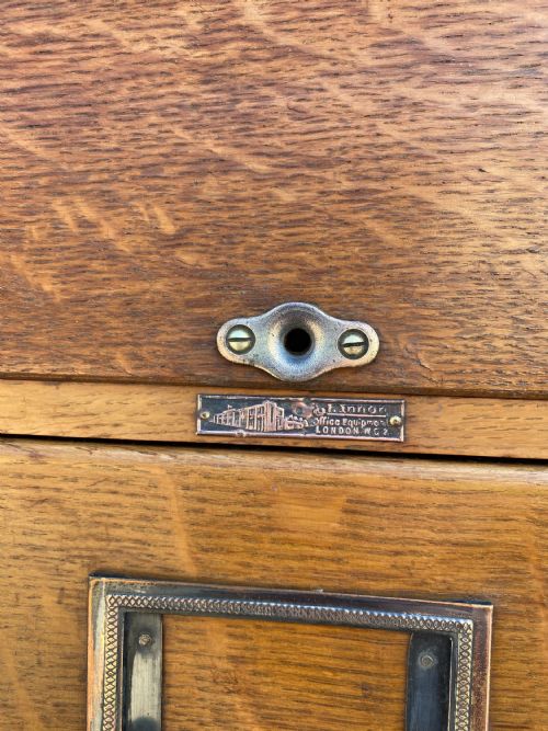 OAK FILING CABINET - ADDITIONAL PHOTO 12