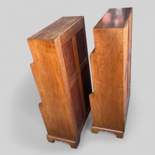 PAIR OF BOOKCASES ALMOST MATCHING CIRCA 1930 - ADDITIONAL PHOTO 12
