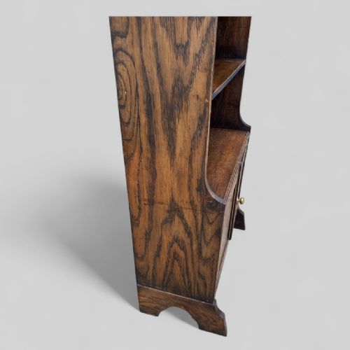 OAK ART NOUVEAU BOOKCASE - ADDITIONAL PHOTO 6