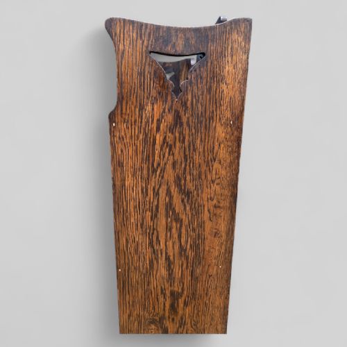 OAK ART NOUVEAU BOOKCASE - ADDITIONAL PHOTO 8
