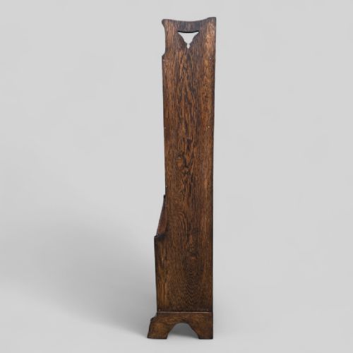 OAK ART NOUVEAU BOOKCASE - ADDITIONAL PHOTO 9