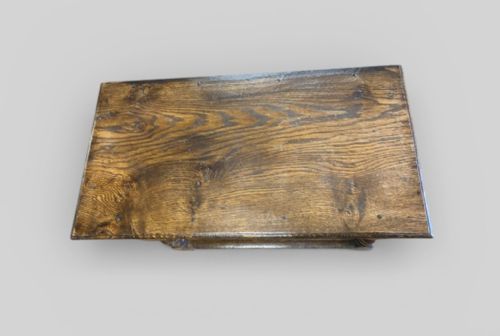 CHARMING OAK HALL TABLE C1930 - ADDITIONAL PHOTO 1