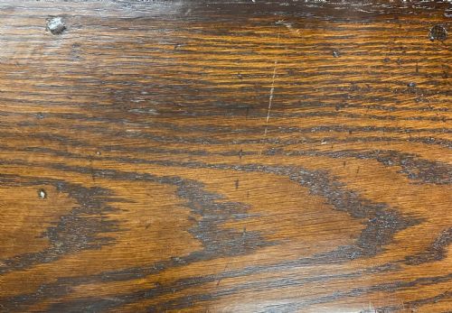 CHARMING OAK HALL TABLE C1930 - ADDITIONAL PHOTO 11