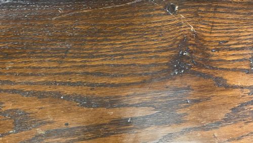 CHARMING OAK HALL TABLE C1930 - ADDITIONAL PHOTO 12