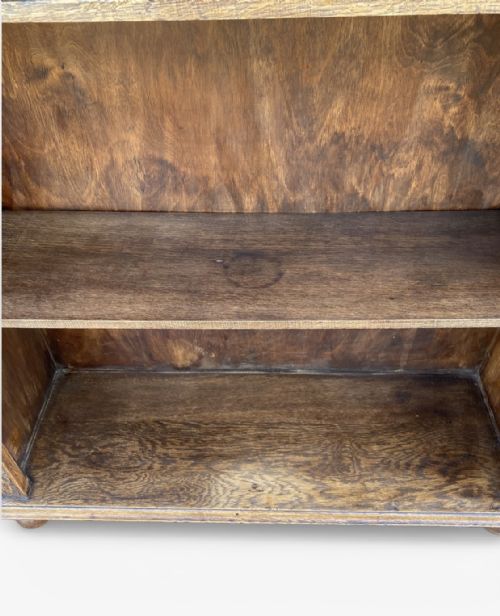 OPEN OAK BOOKCASE - ADDITIONAL PHOTO 4