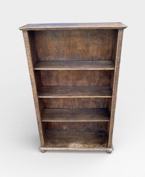 OPEN OAK BOOKCASE - ADDITIONAL PHOTO 5