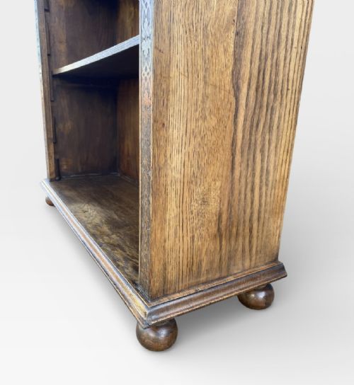 OPEN OAK BOOKCASE - ADDITIONAL PHOTO 16