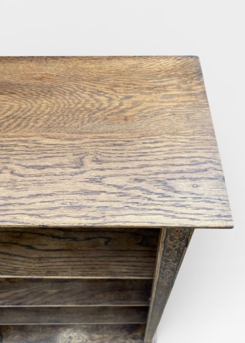 OPEN OAK BOOKCASE - ADDITIONAL PHOTO 18