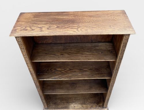 OPEN OAK BOOKCASE - ADDITIONAL PHOTO 19