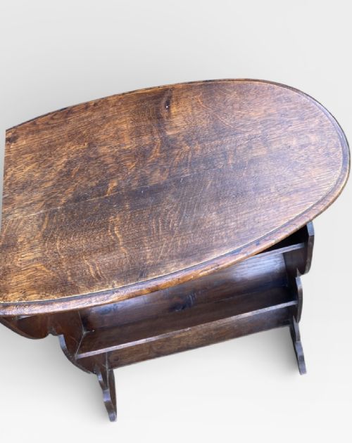 OAK BOOK TROUGH - ADDITIONAL PHOTO 6