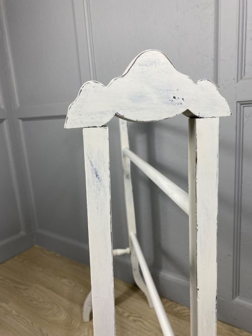 EDWARDIAN PAINTED TOWEL RAIL - ADDITIONAL PHOTO 1