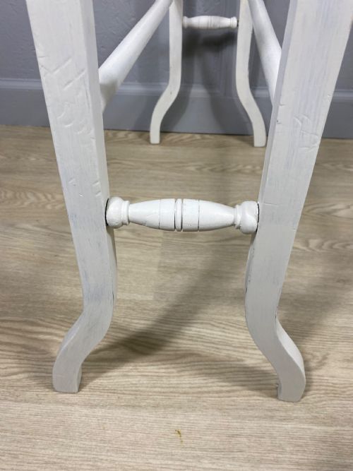 EDWARDIAN PAINTED TOWEL RAIL - ADDITIONAL PHOTO 4