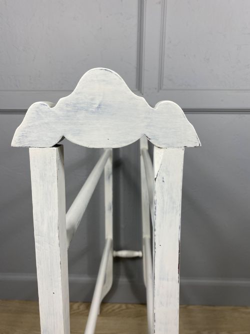 EDWARDIAN PAINTED TOWEL RAIL - ADDITIONAL PHOTO 5