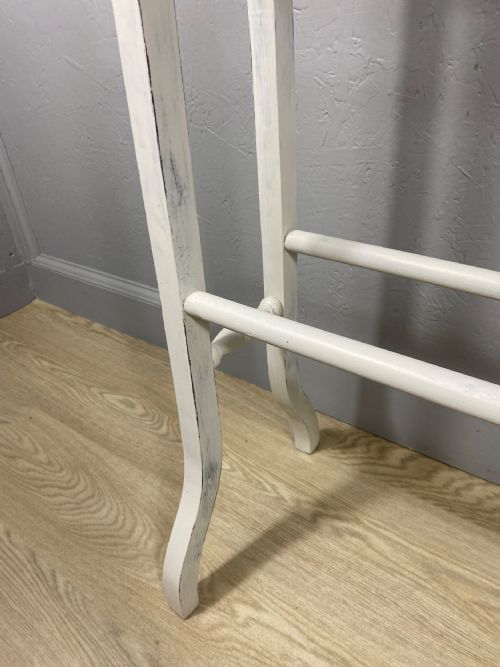EDWARDIAN PAINTED TOWEL RAIL - ADDITIONAL PHOTO 7