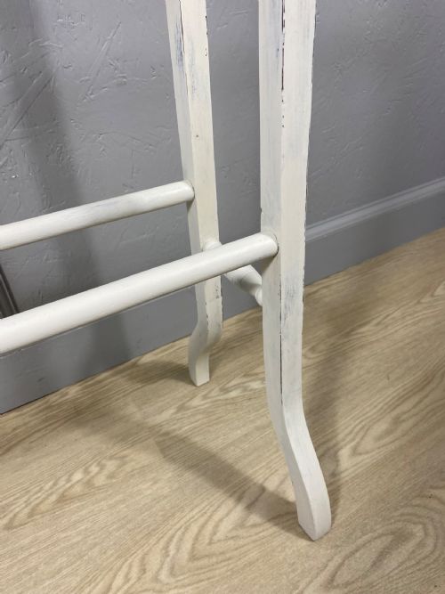 EDWARDIAN PAINTED TOWEL RAIL - ADDITIONAL PHOTO 8