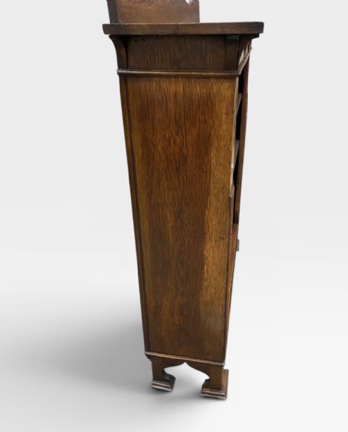 ARTS CRAFTS OPEN OAK BOOKCASE - ADDITIONAL PHOTO 13