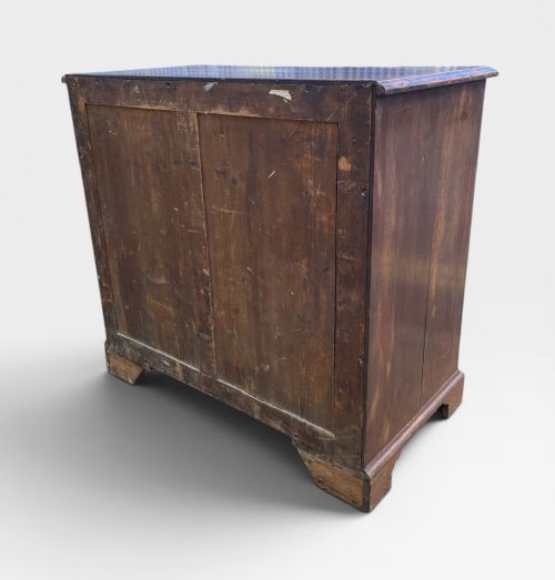 LATE 18TH CENTURY GEORGIAN OAK CHEST OF DRAWERS - ADDITIONAL PHOTO 9