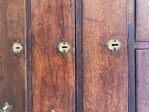 LATE 18TH CENTURY GEORGIAN OAK CHEST OF DRAWERS - ADDITIONAL PHOTO 21