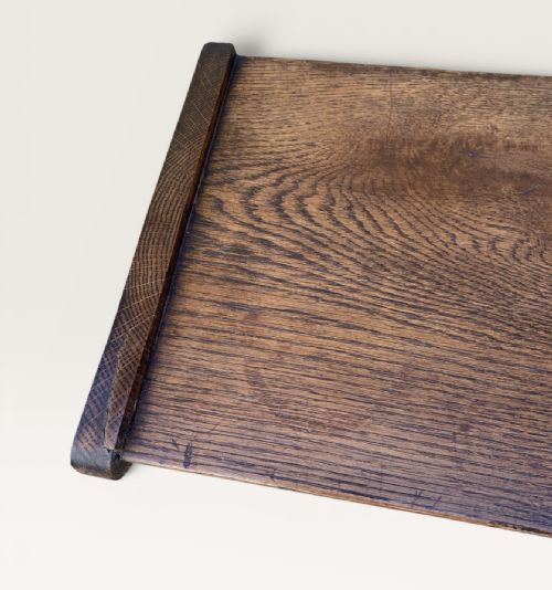 OXFORD OAK SECTIONAL LEADED GLASS BOOKCASE C 1920 - ADDITIONAL PHOTO 21