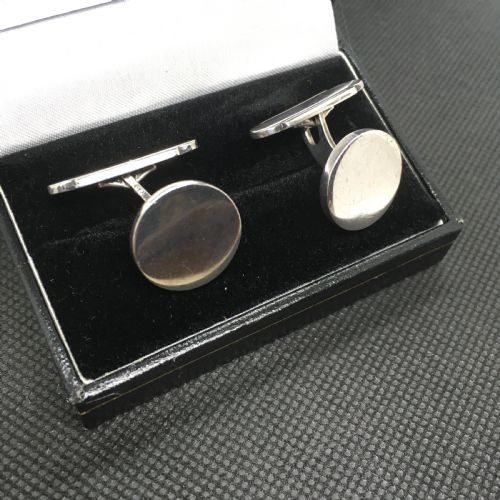 danish silver cuff links 1950s by eiler and marloe - CATEGORY: ANTIQUE JEWELLERY - DATED 1950