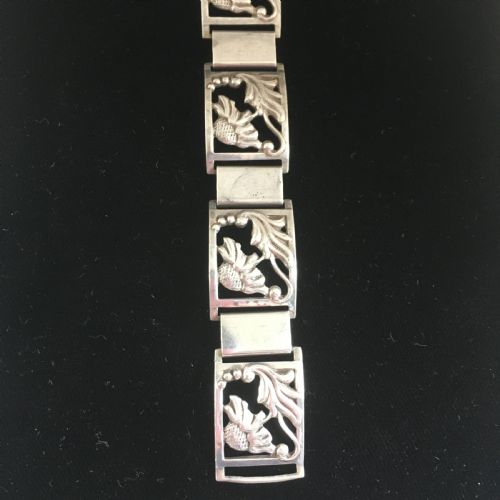 DANISH SILVER BRACELET 1950S - ADDITIONAL PHOTO 1