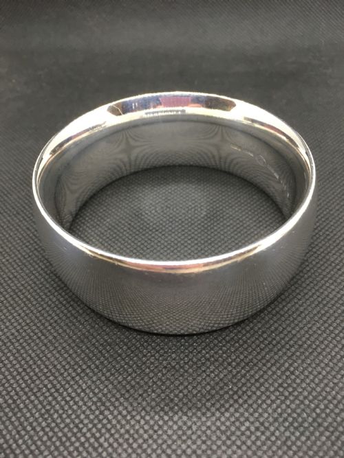 DANISH SILVER BANGLE 1960S BY REGITZE OVERGAARD - ADDITIONAL PHOTO 1