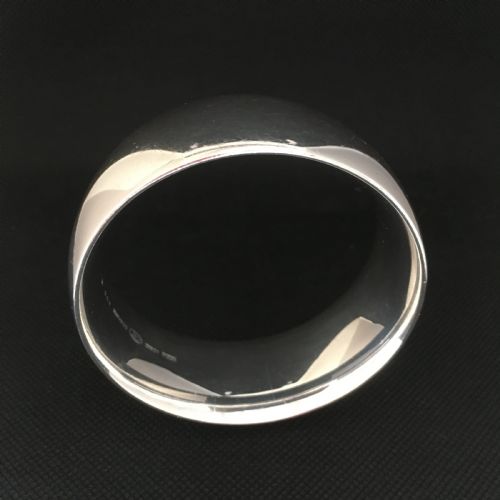 DANISH SILVER BANGLE 1960S BY REGITZE OVERGAARD - ADDITIONAL PHOTO 2