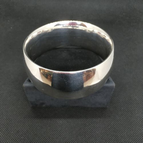 DANISH SILVER BANGLE 1960S BY REGITZE OVERGAARD - ADDITIONAL PHOTO 3