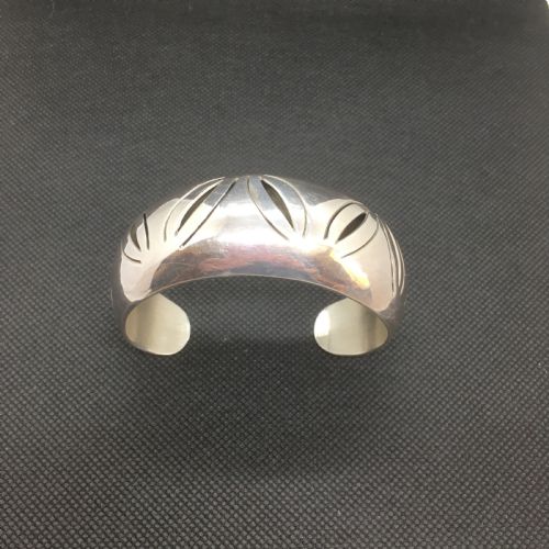 TAXCO MEXICO STERLING SILVER BANGLE 1960S - ADDITIONAL PHOTO 2