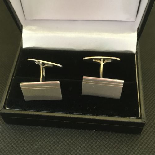 danish silver cuff links 1950s by silver cove - CATEGORY: ANTIQUE JEWELLERY - DATED 1950