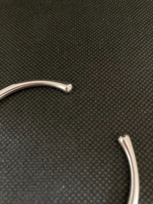 GEORG JENSEN DANISH SILVER BANGLE 1960S - ADDITIONAL PHOTO 3