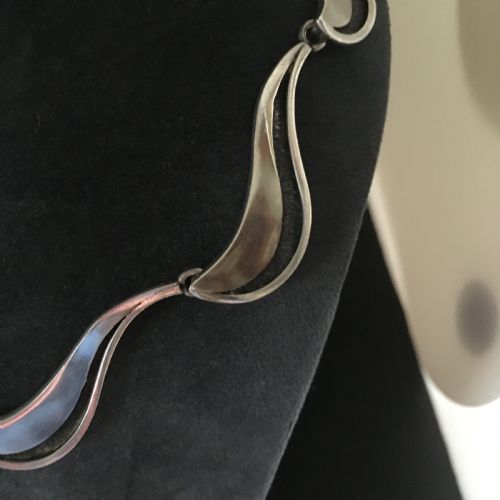 DANISH SILVER PENDANT 1960S - ADDITIONAL PHOTO 4