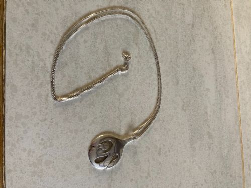 DANISH SILVER PENDANT BY HERMANN SIERSBOL 1960S - ADDITIONAL PHOTO 4