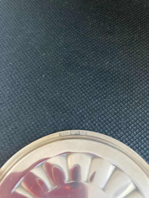 GEORG JENSEN SILVER GLASS COASTER 1945 1951 - ADDITIONAL PHOTO 4