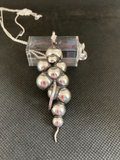 DANISH SILVER PENDANT BY KURT NIELSEN - ADDITIONAL PHOTO 3