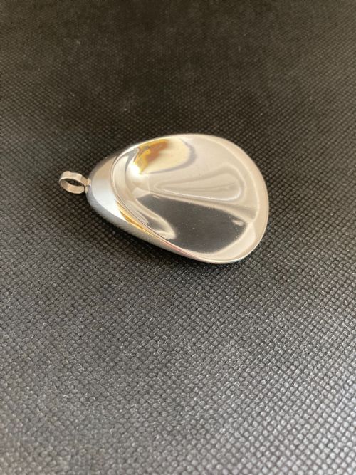 GEORG JENSEN DANISH SILVER PENDANT - ADDITIONAL PHOTO 2