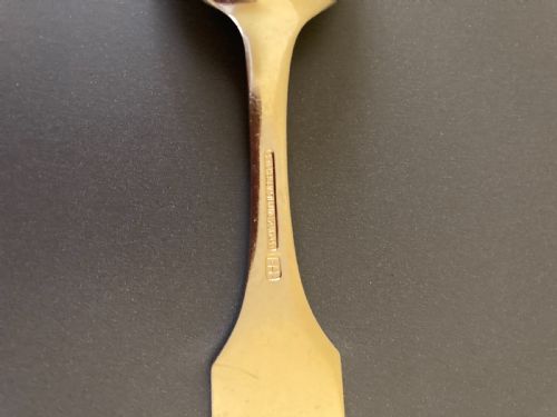 DANISH SILVER GILT AND ENAMEL CHRISTMAS SPOON1964 - ADDITIONAL PHOTO 5