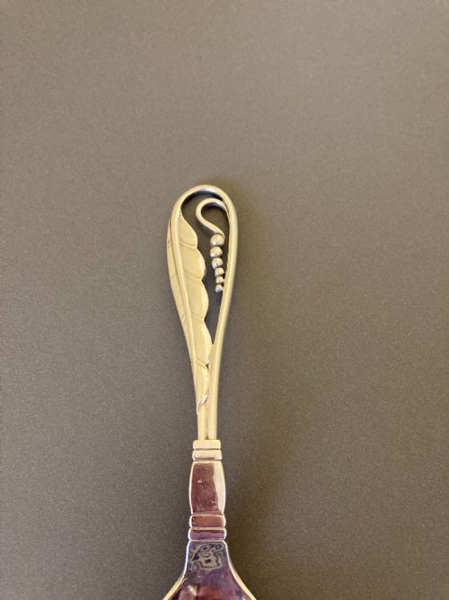 GEORG JENSEN DANISH SILVER SPOON NO 42 - ADDITIONAL PHOTO 1